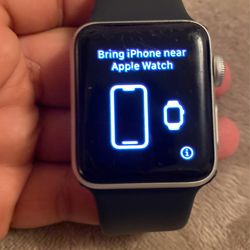 Apple Watch Searies 3 38 Mm It Comes With Charger And Had A Couple Scratches