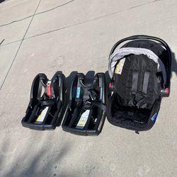 Graco Infant Car seat With Two Docks