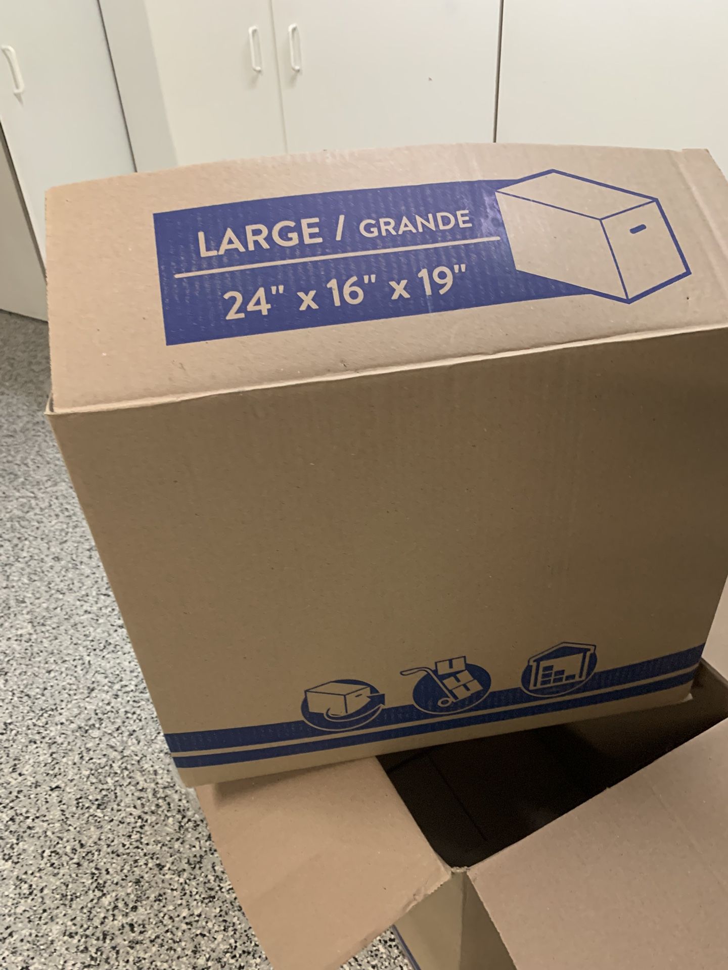 2 Large Boxes