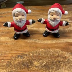 Ceramic Santas