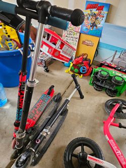 3 scooters