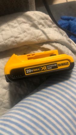 Charger and 20 volt Lithium battery DeWalt