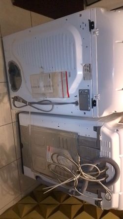 Washer and Dryer Set – White