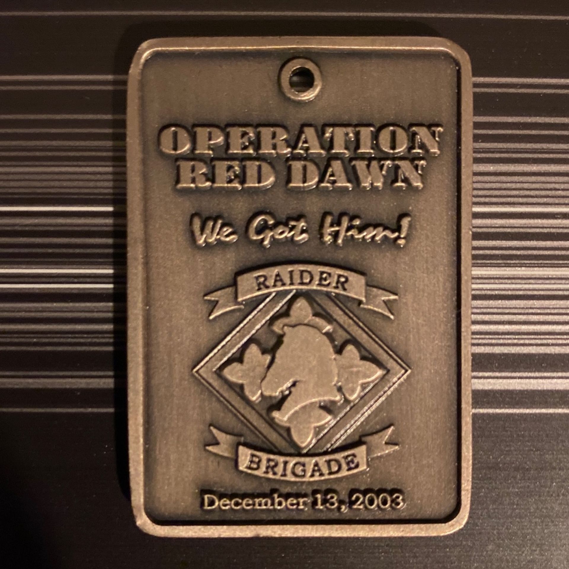 Operation Red Dawn Military Challenge Coin