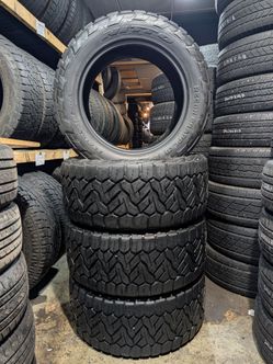 33x12.50R20LT Nitto $550 Set of 4