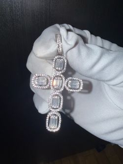 925 silver cross pendant