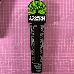 2 Towns Ciderhouse Beer Tap Handle