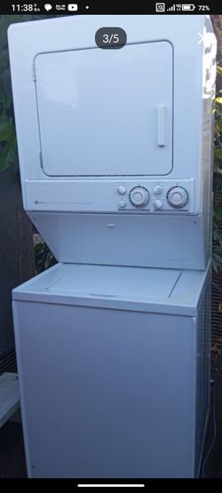 Maytag washer and dryer in good condition work perfect came with guarantee delivery installer including part water hose gas light price $450