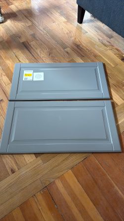 IKEA sektion bobdyn gray drawer fronts (2)