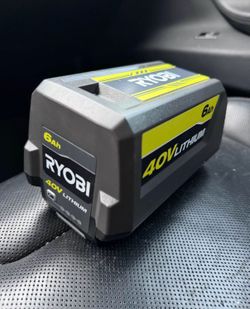 Ryobi 40v battery - 6ah