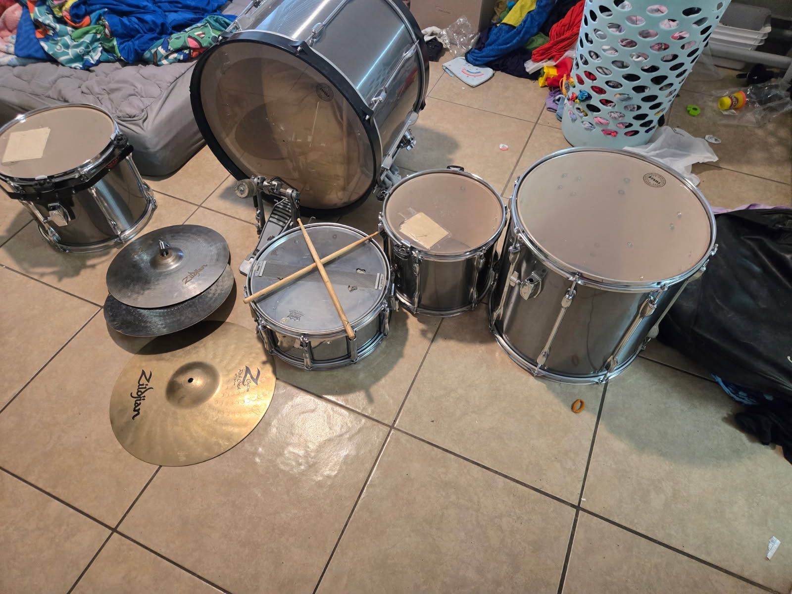 7 Piece Zildjian Drum Set