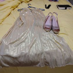 Woman Dress and shoes That Match 