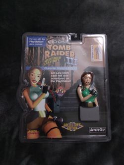 Lara Croft Playstation Memory Card 