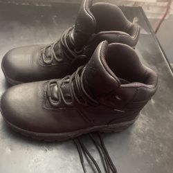 Ladies steel toe size 8 work boots