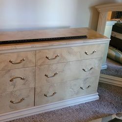 Italian, Dresser, Nightstand, Beige