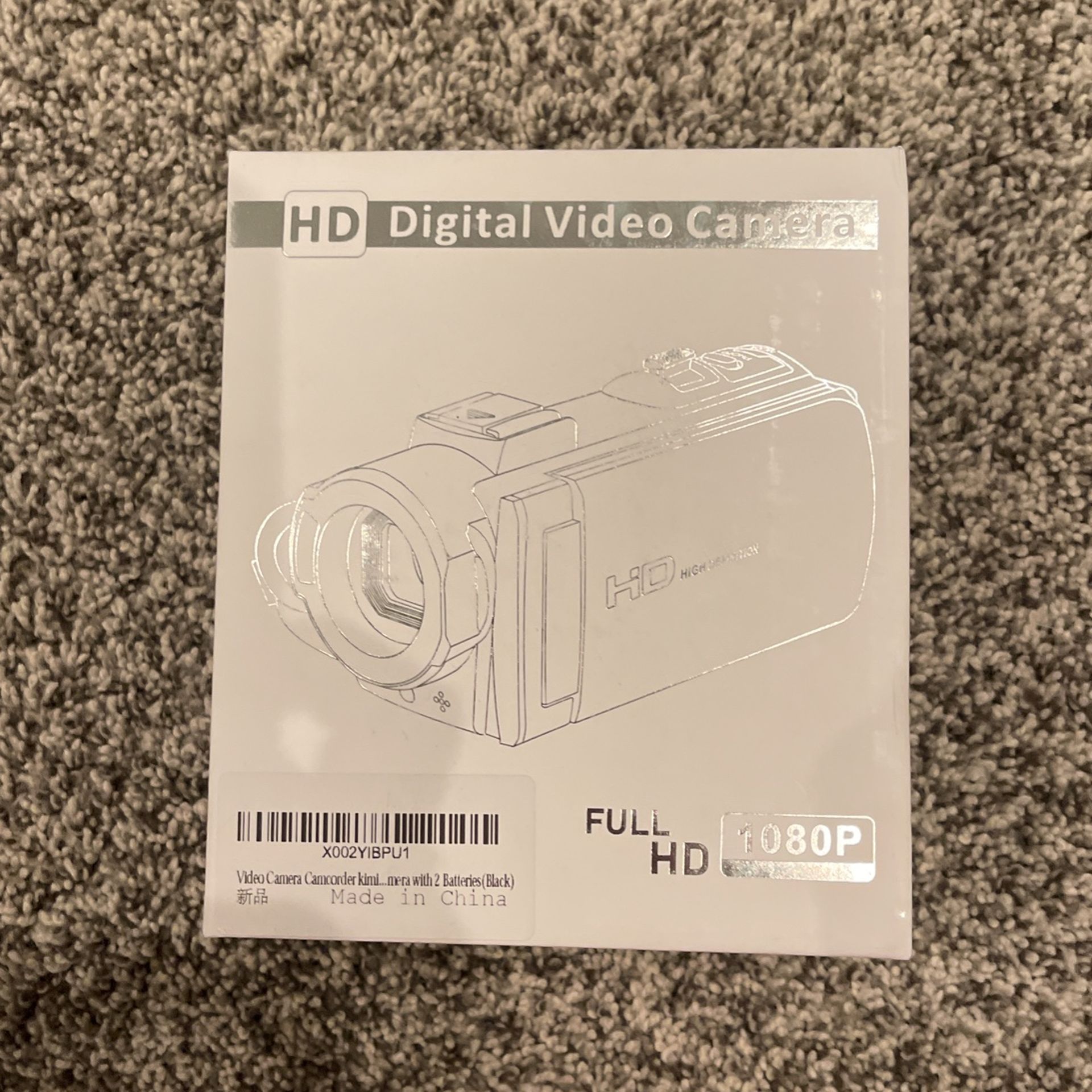 kimire Video Camera Camcorder Digital Camera Recorder Full HD 1080P 15FPS 24MP 3.0 Inch 270 Degree Rotation LCD 16X Digital Zoom Camcorder Camera with