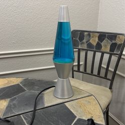 Lava Lamp - Blue & Orange