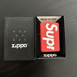 Supreme Logo Zippo