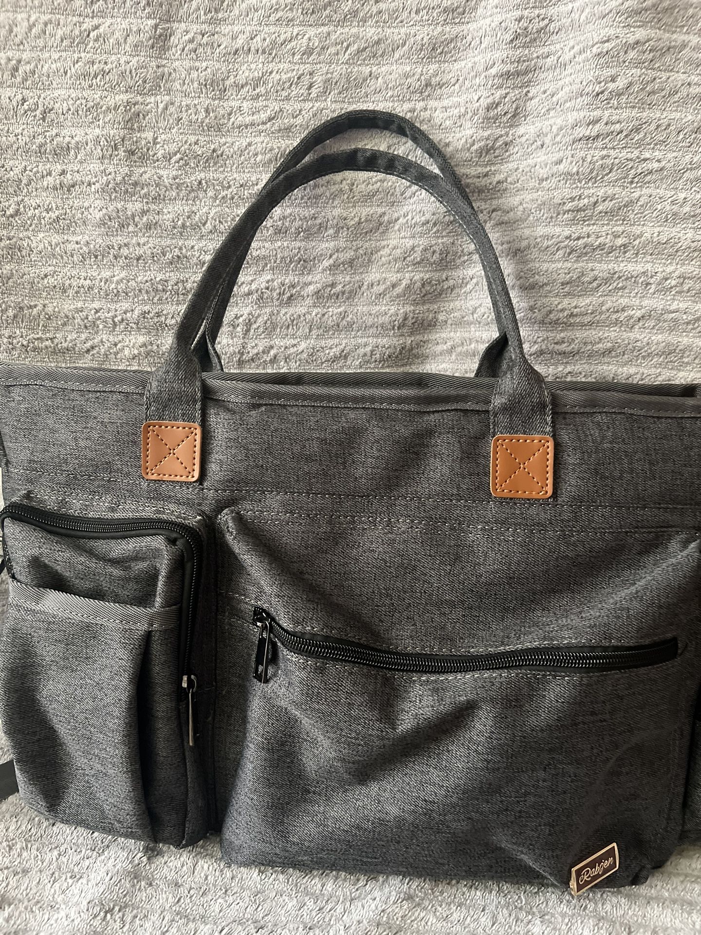 Rajben Nurse Tote Bag For Work With Padded 15.6” Laptop Sleeve, Medical ….