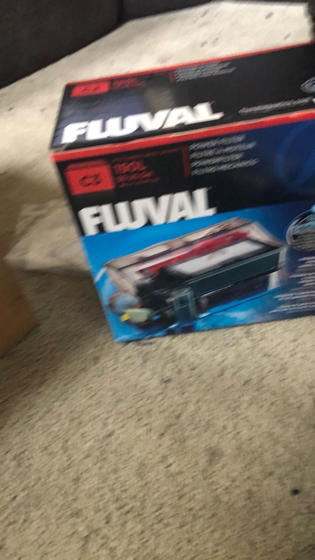 (2) Fluval C3 Fist Filters, 2 Boxes Of Replacement Filter Cartridges 