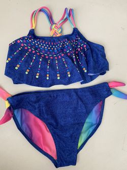 Girl Swimsuits Size Fits 7/8 Years Old Girls Clothes