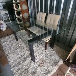 Glass Dining Room Table 