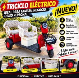 Tricycle electric passenger in box