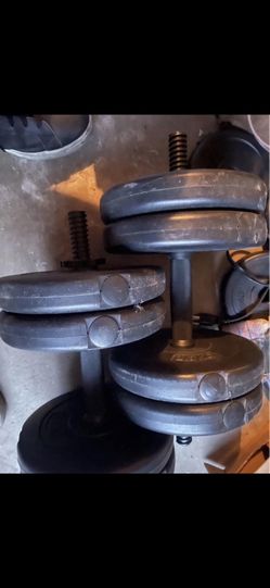 Dumbells I Have Weights Too Plastic 