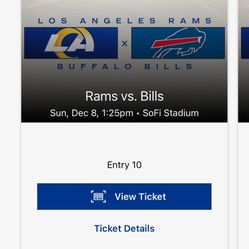 Rams Bills Tickets And Parking 