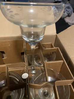 Princess House margarita glasses