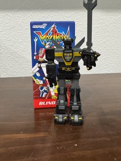 Voltron super seven blind box, black and gold