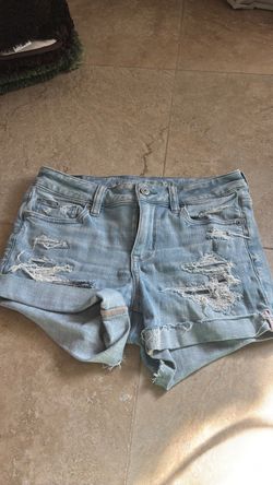 American Eagle Distressed Denim Shorts