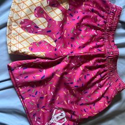Ice Cream Shorts, Pink, Youth Large, Baseball 101