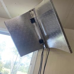 Grow Light Doubled Ended Hood And Bulb