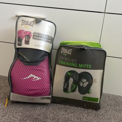 everlast boxing gloves/mitts