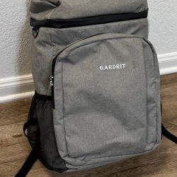 🎒❄️ Large Insulated Padded Backpack, Zip Pockets, Keep Food & Drinks Cold