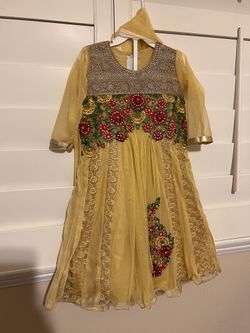 Desi Pakistani , Indian Maxi Or Frock Dress 