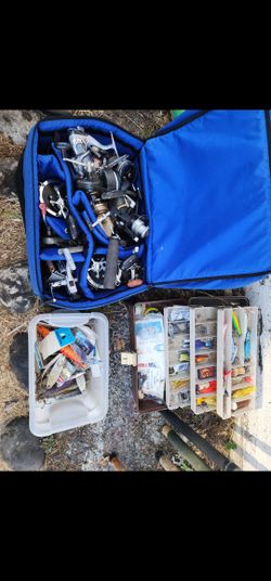 Fishing Gear Rod, Reels, Lures And Tackle