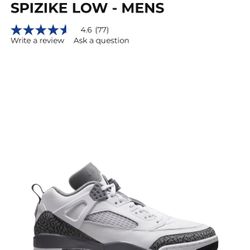 JORDAN  SPIZIKE LOW - MENS