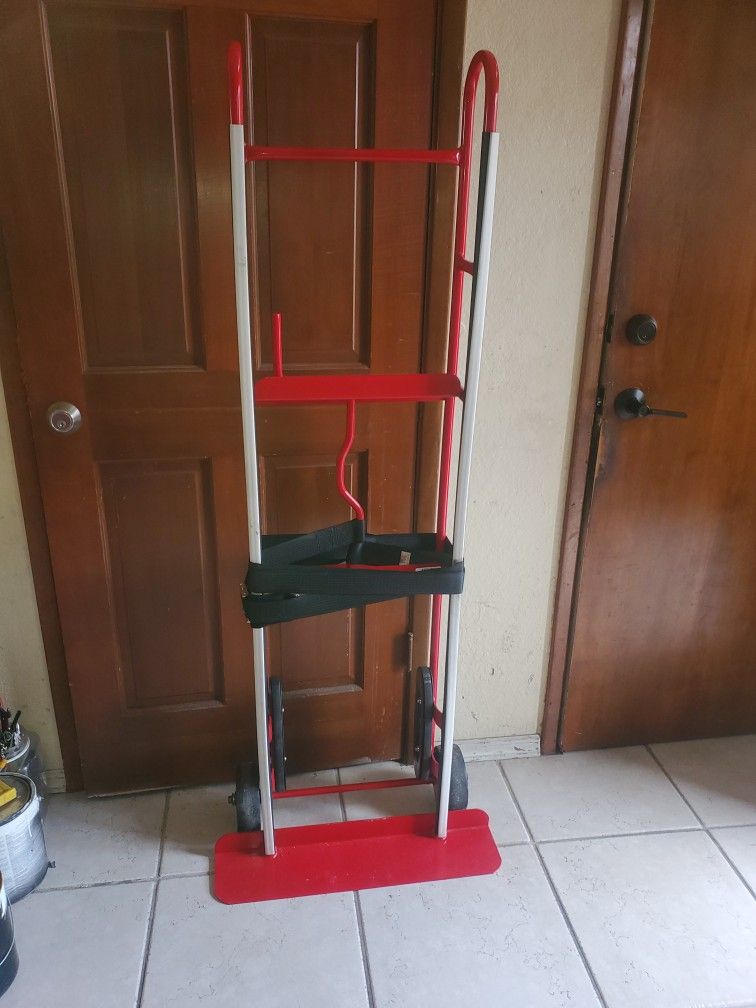 Dolly 800-lb Capacity 2 -Wheel Red Steel Appliance hand truck