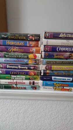 Disney vhs movies