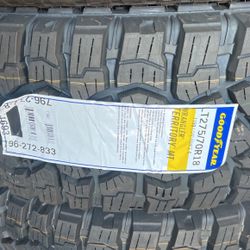 LT 275/70/18 Goodyear Wrangler Territory MT