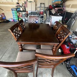Dining Table With 7 Chairs 