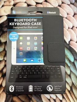 Bluetooth Keyboard Case for iPad Mini