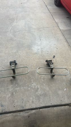 Antique bike rack