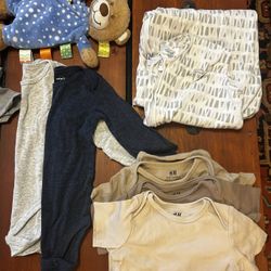 Baby Boy Clothes Bundle 9–12 Months + FREE Toy – Gently Used 