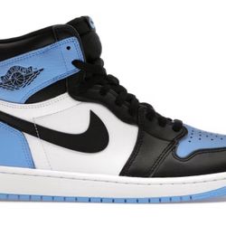Nike Air Jordan 1 Unc Toe 3Y 10 11 Men