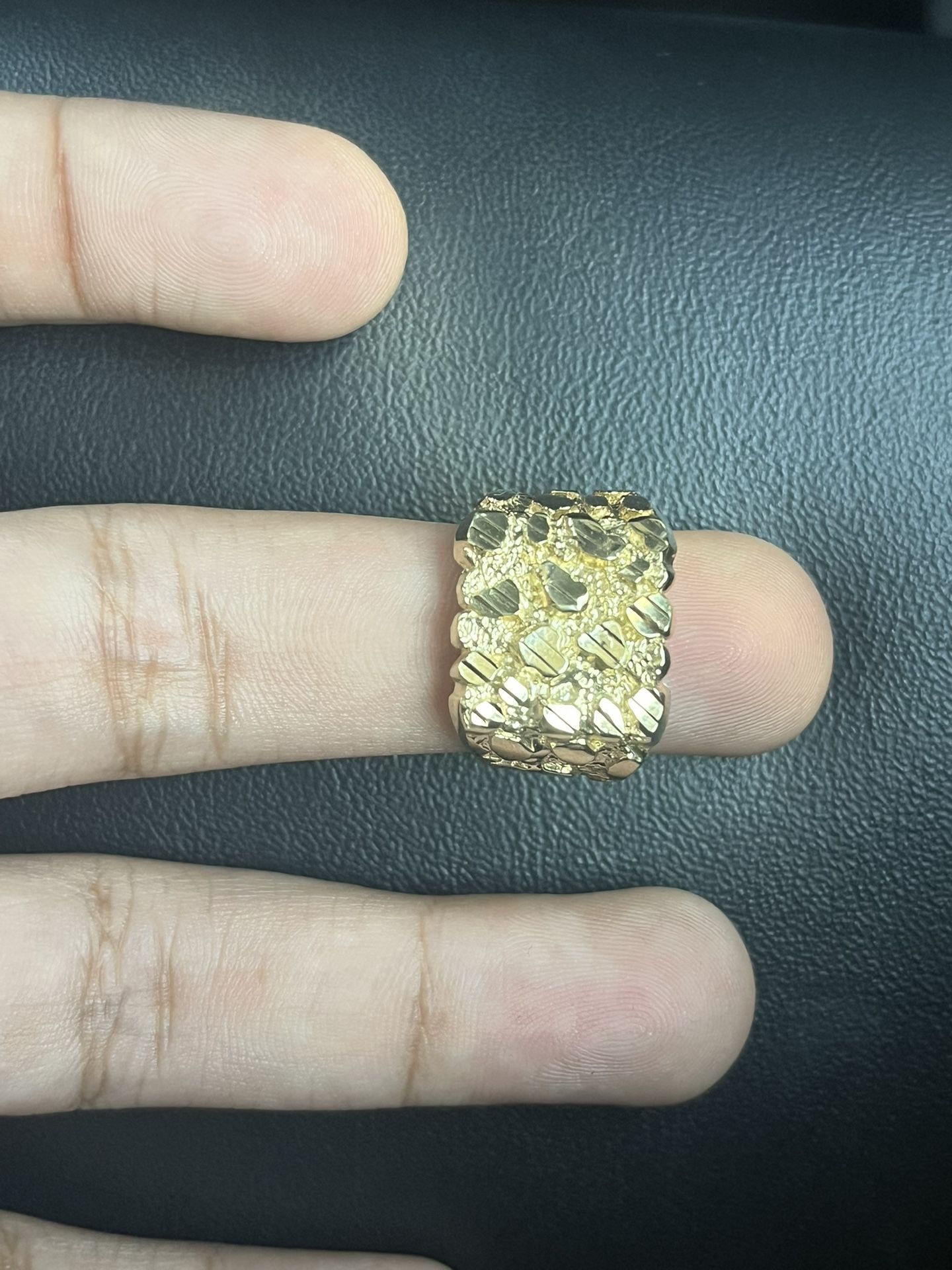 10k Gold Nugget Ring