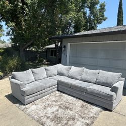 Gray Sectional Sofa *like New!
