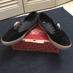(Tweed) Black/Smoke Vans
